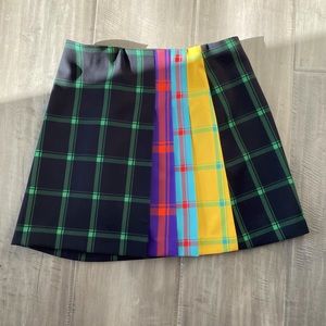 Colorful Alice and Olivia Mini Skrirt